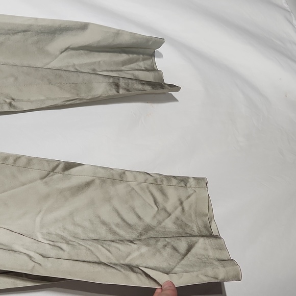 Eileen Fisher Champaign Satin Straight Pant New Size Petite Large - Picture 4 of 7